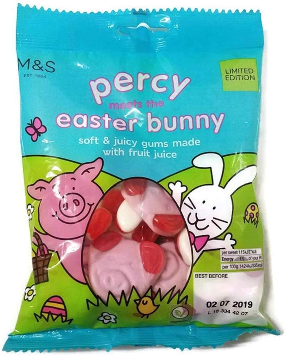 bag of percy pig sweets