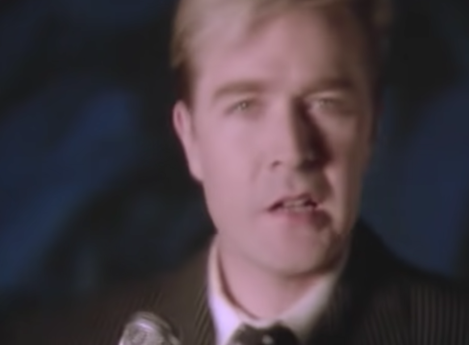 Martin Fry from ABC appears on Back In Time For The Corner Shop