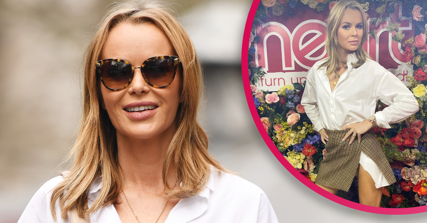 Amanda holden miniskirt