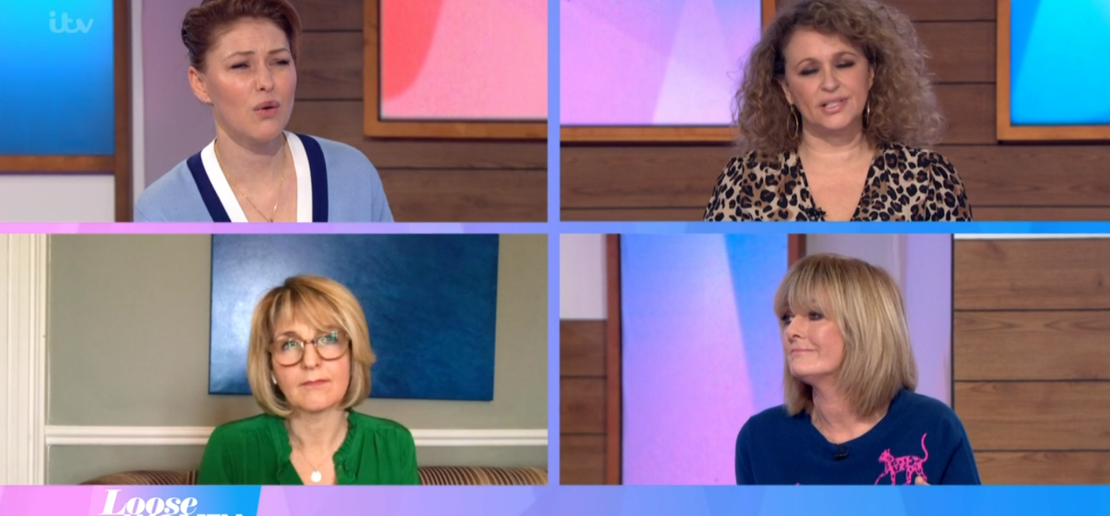 Emma Willis hosts Loose Women