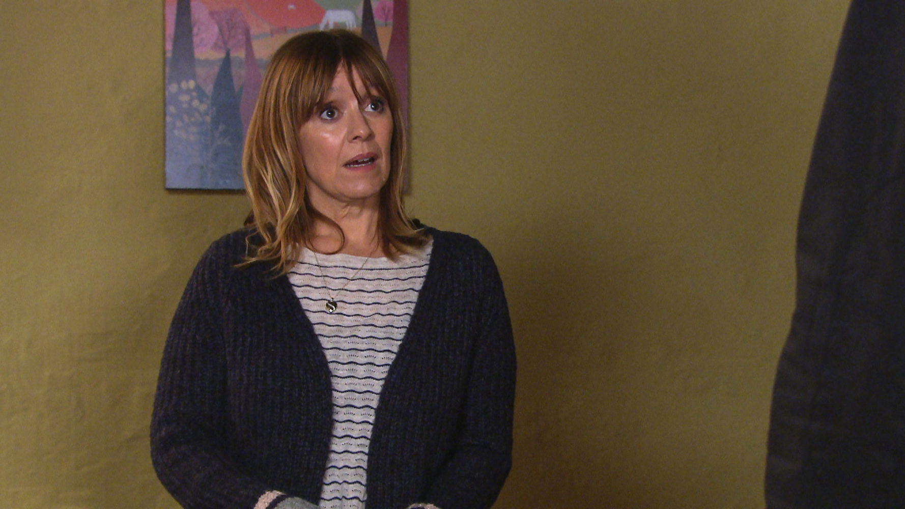 Zoe Henry ticks off Emmerdale director for 'silly question'