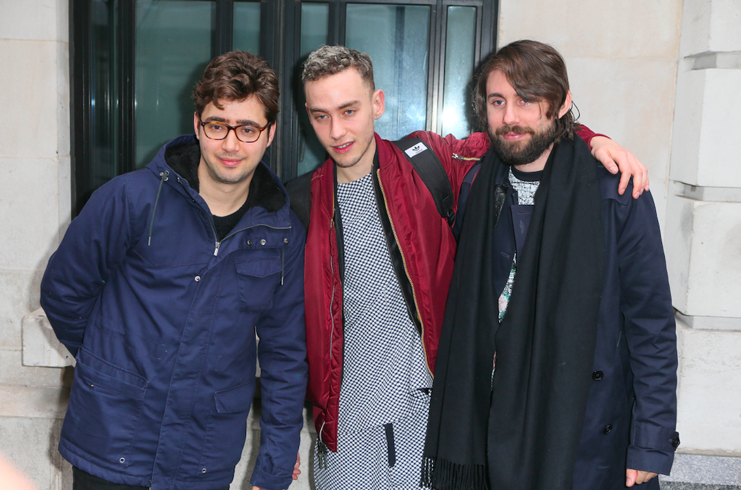 Olly and his Years & Years bandmates