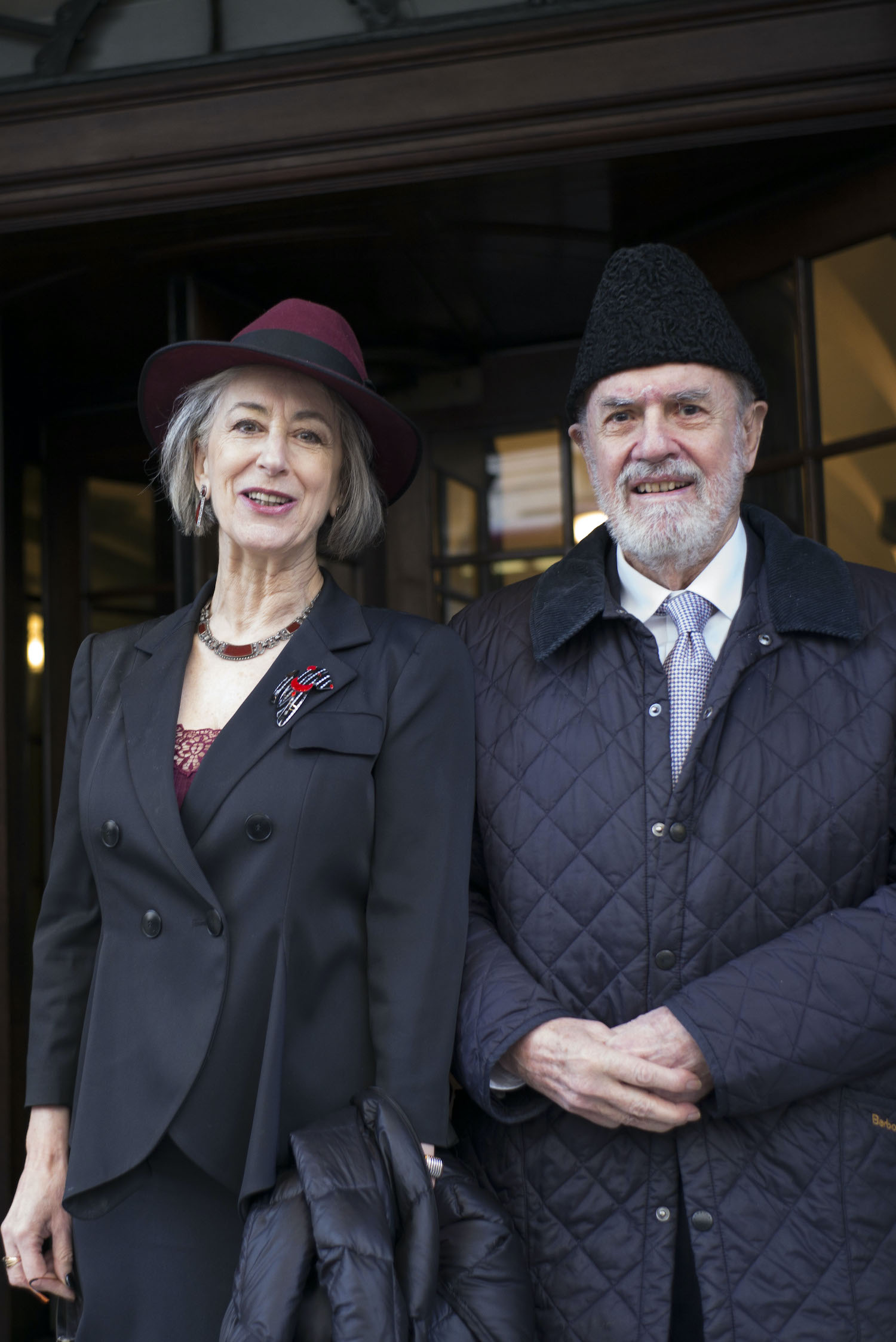 Maureen Lipman and Guido Castro