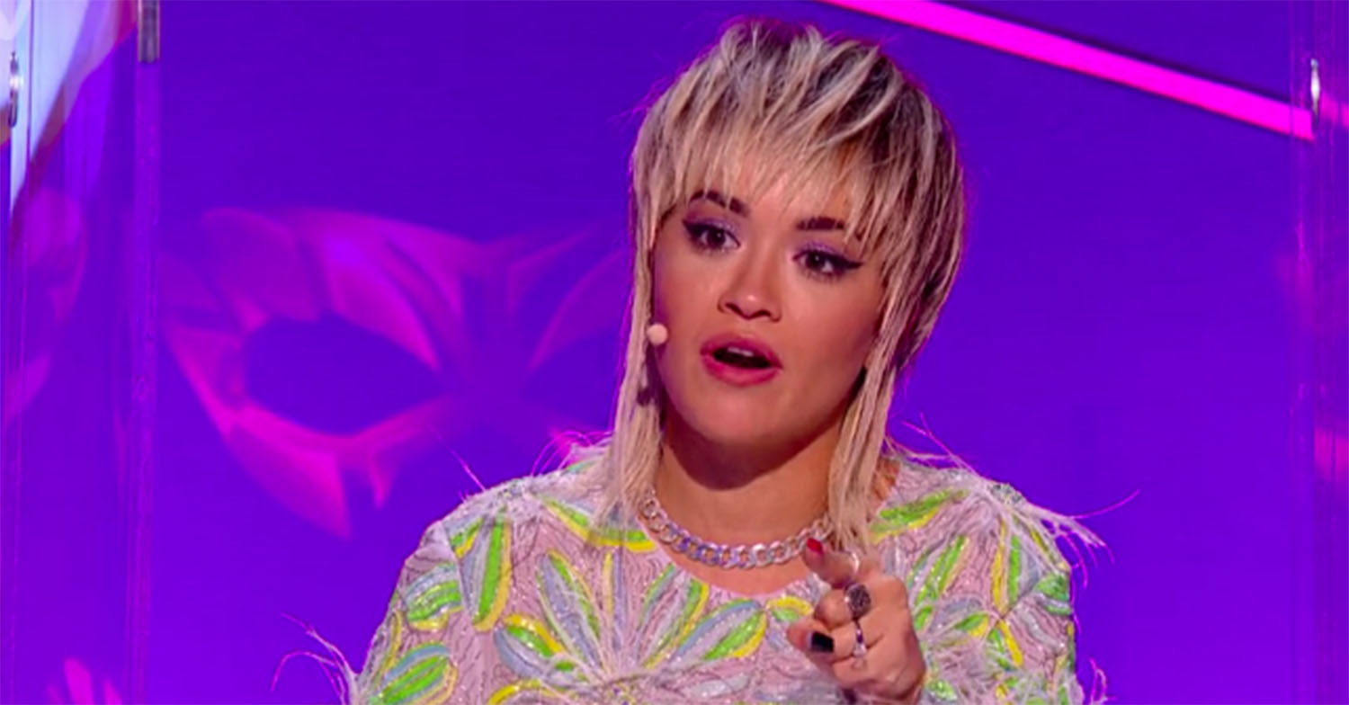 rita ora on the masked singer uk