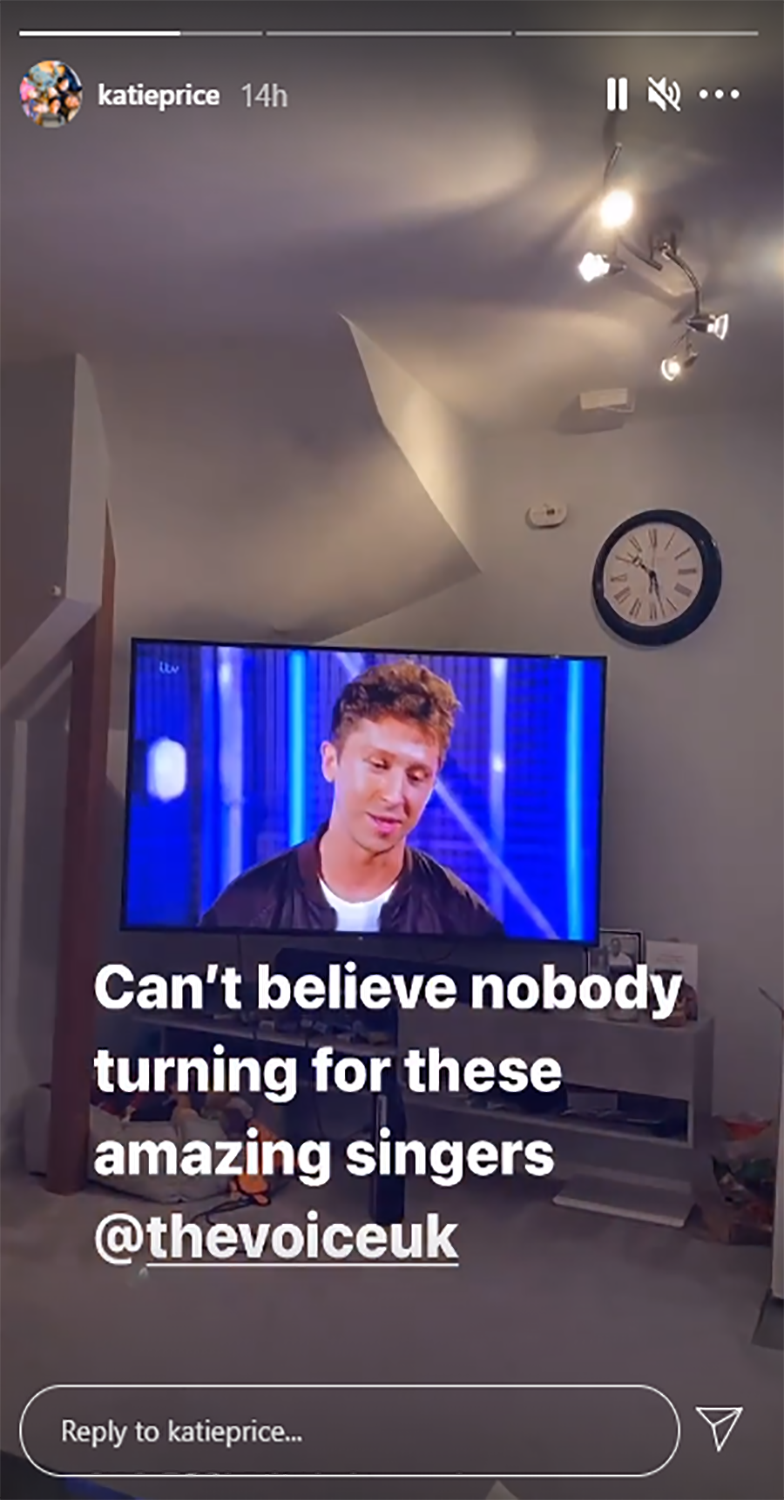 Katie Price The voice judges