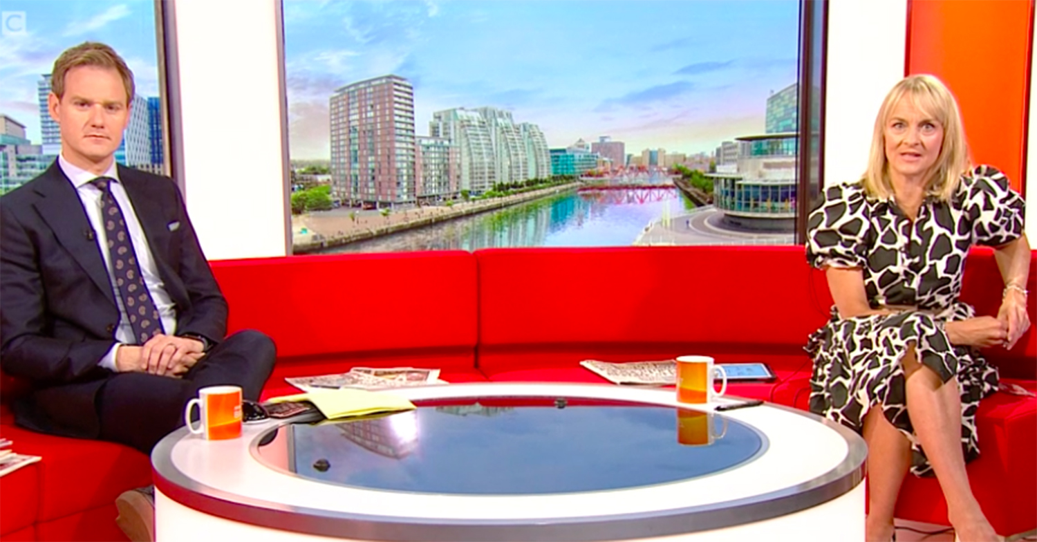 dan walker with louise minchin