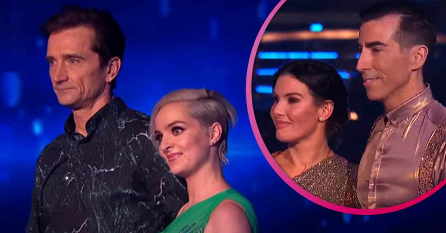 Dancing On Ice GRaham Bell and Rebekah Vardy