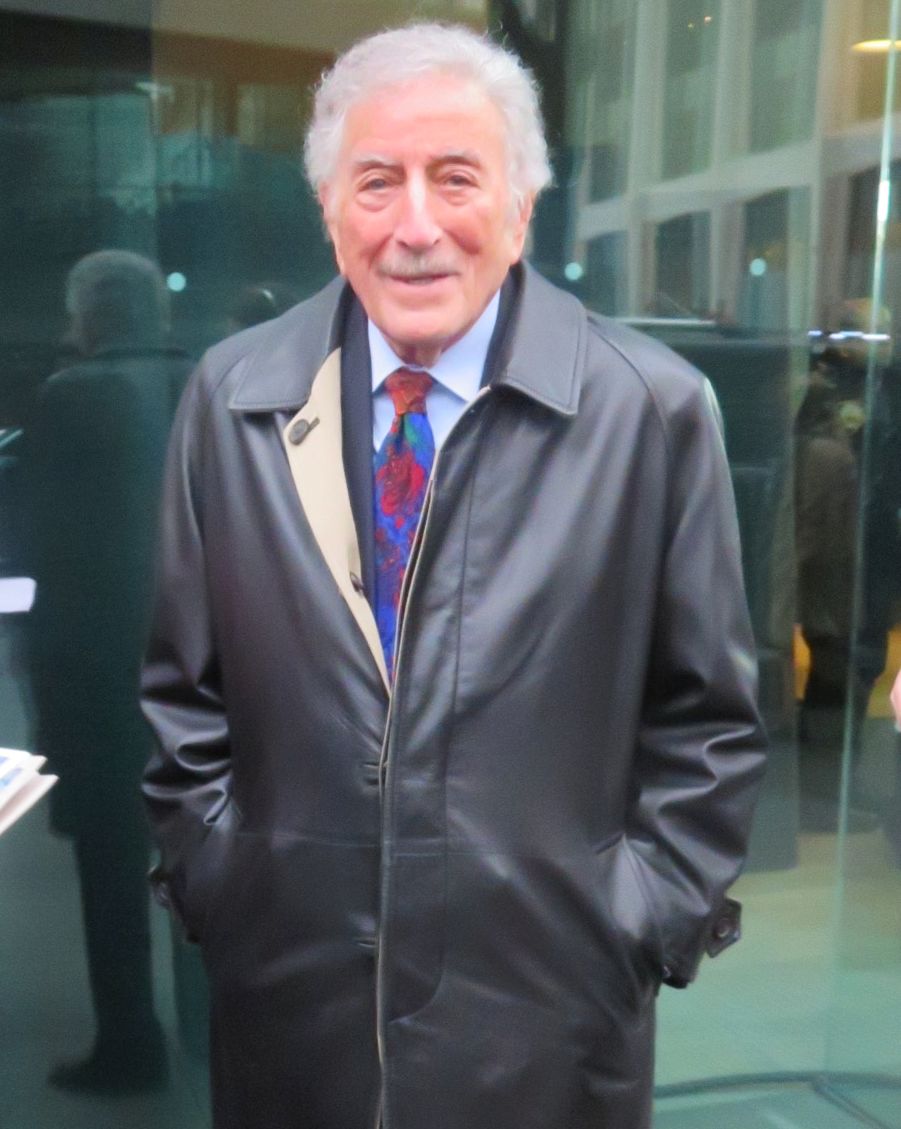 Tony Bennett, who has Alzheimer's