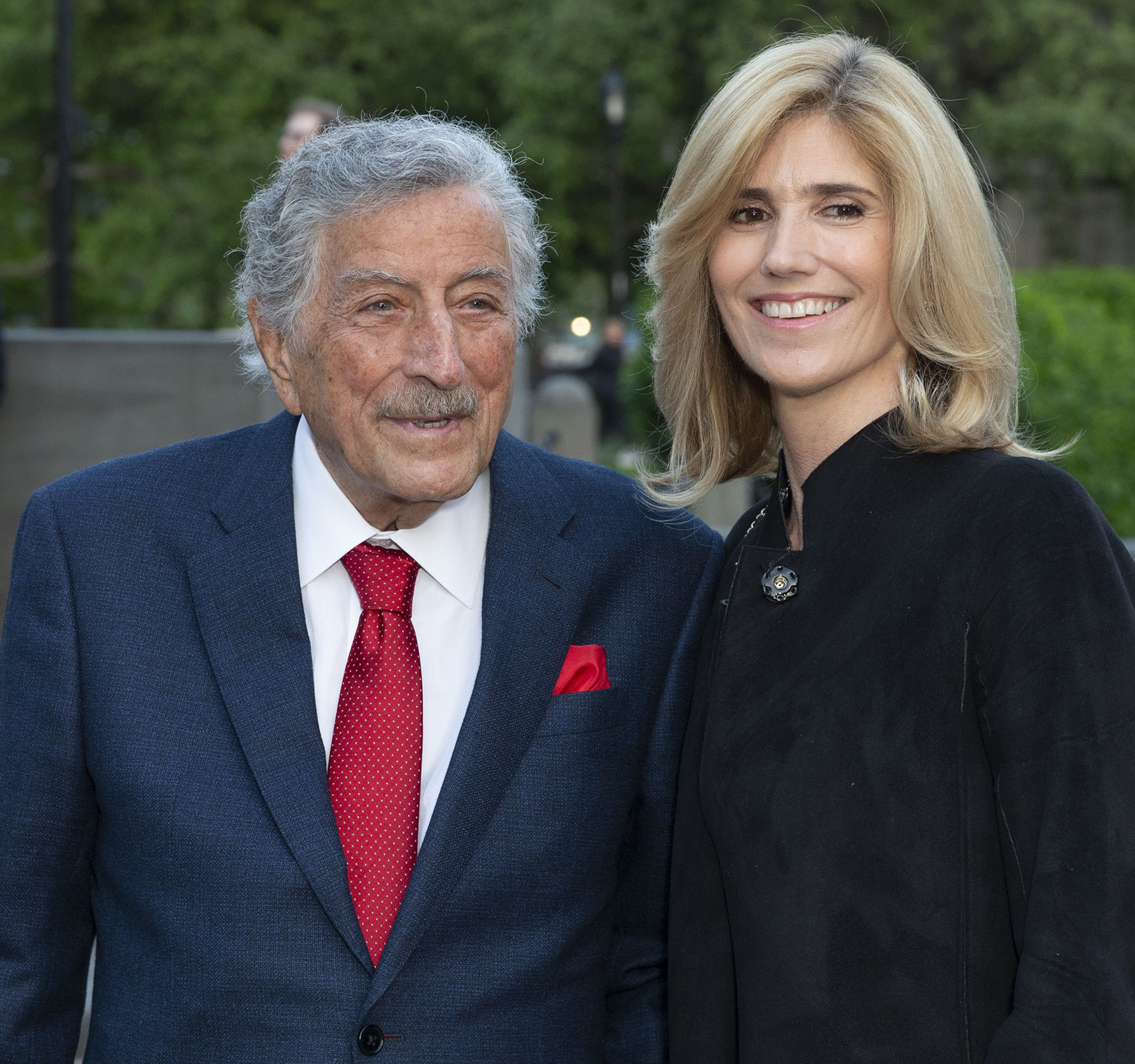 Tony Bennett, who has Alzheimer's, and his wife Susan Crow