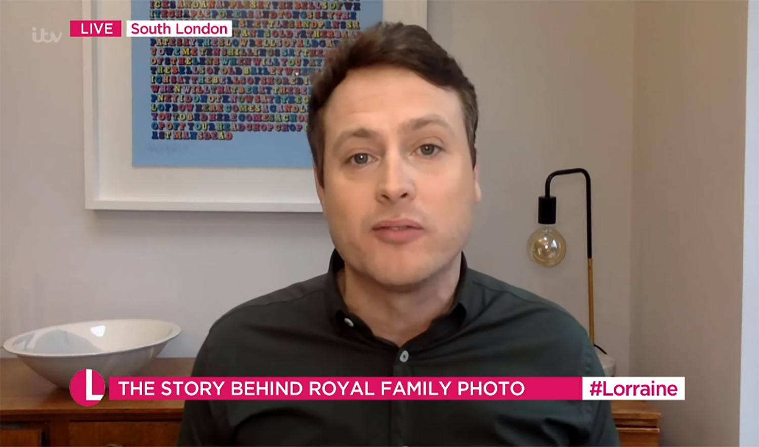 Russell Myers on Lorraine