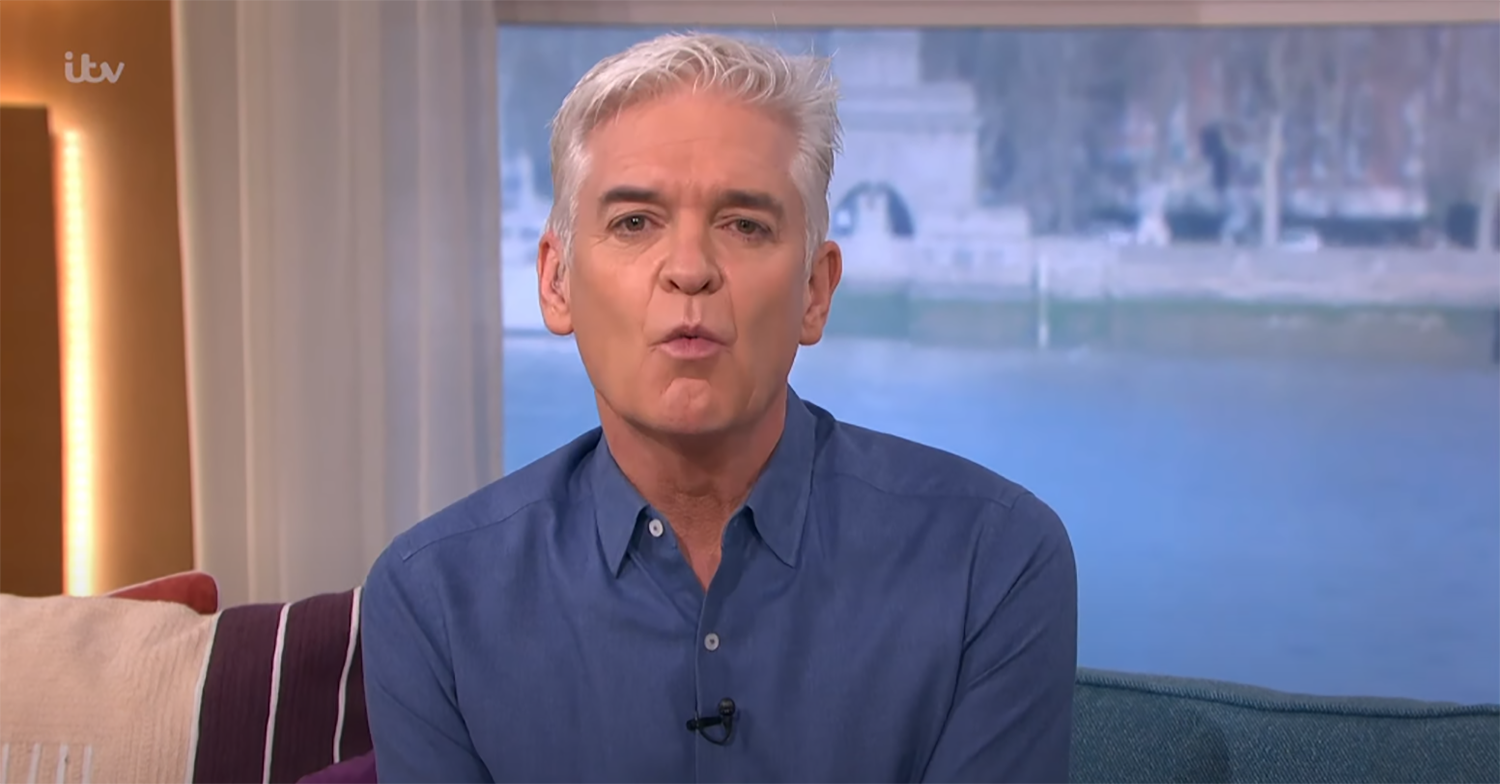 Phillip Schofield on This Morning