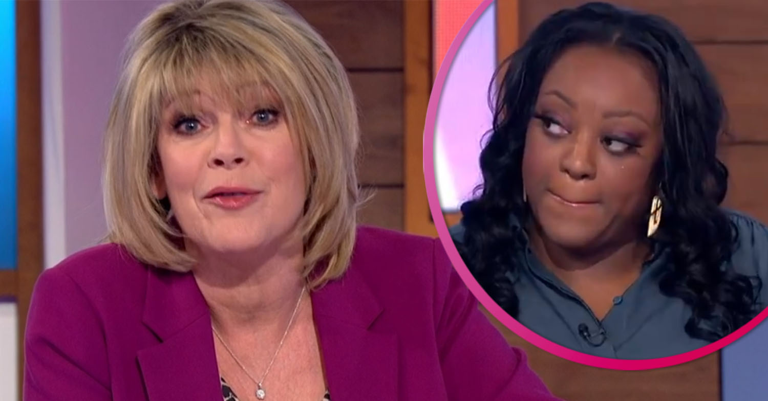 Ruth Langsford tears on Loose Women