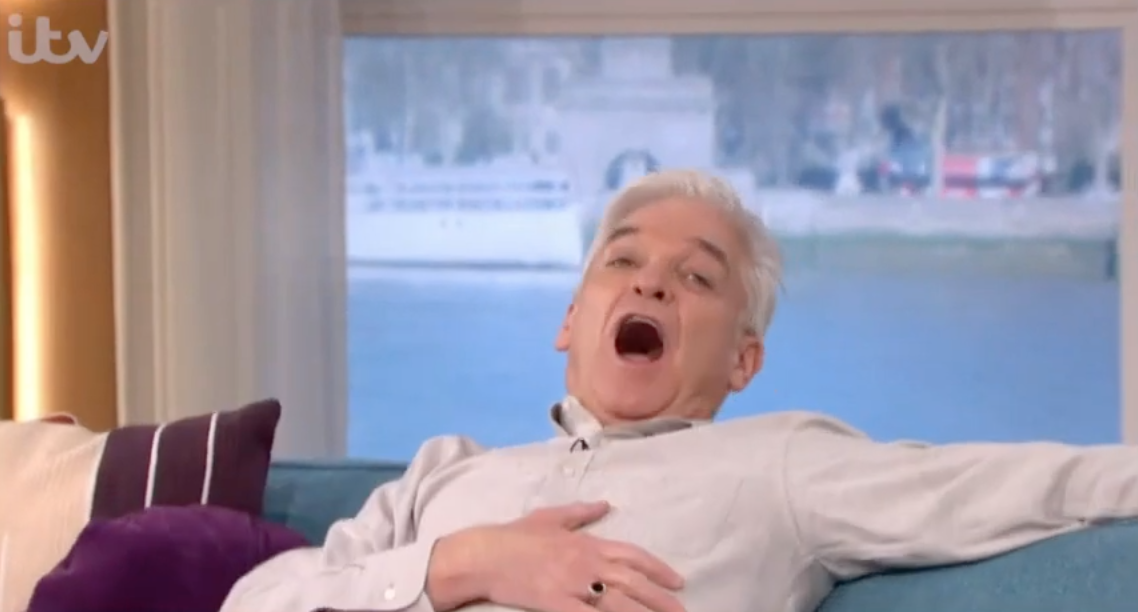 Philip Schofield on this morning