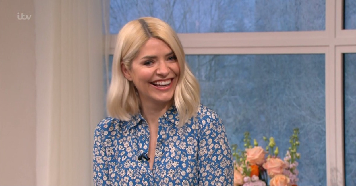 Holly Willoughby this morning