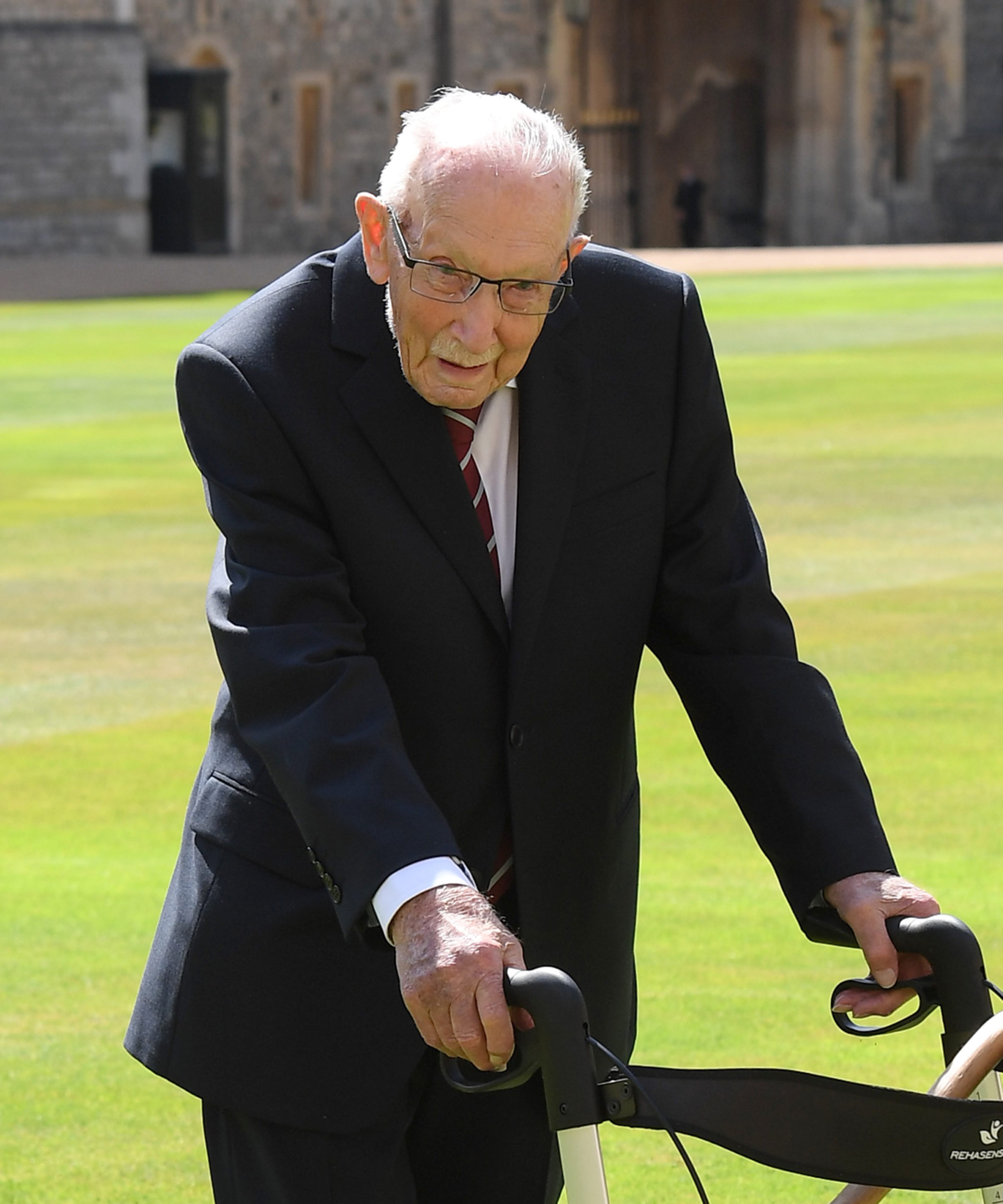 Captain Tom at Windsor Castle