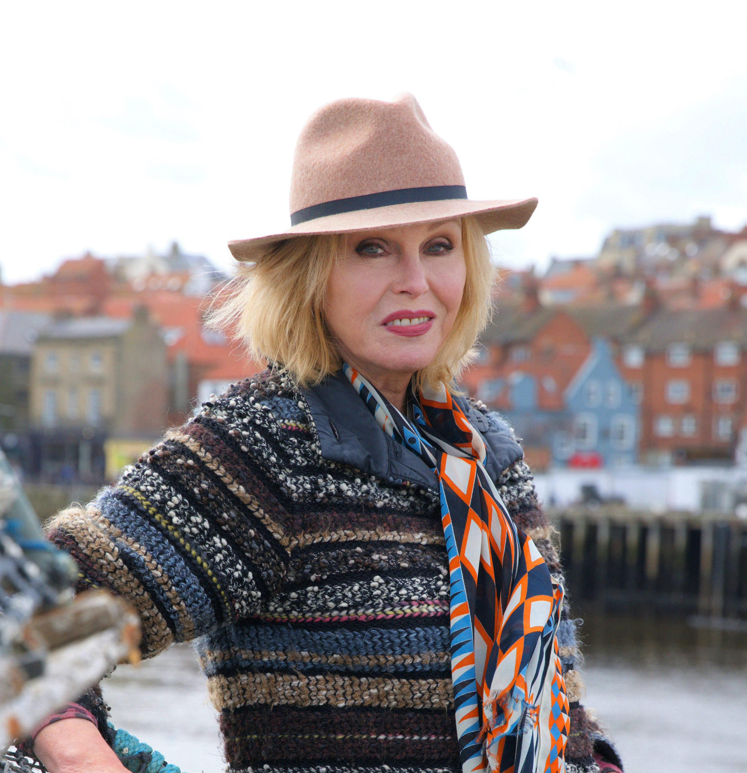 How did Joanna Lumley get famous