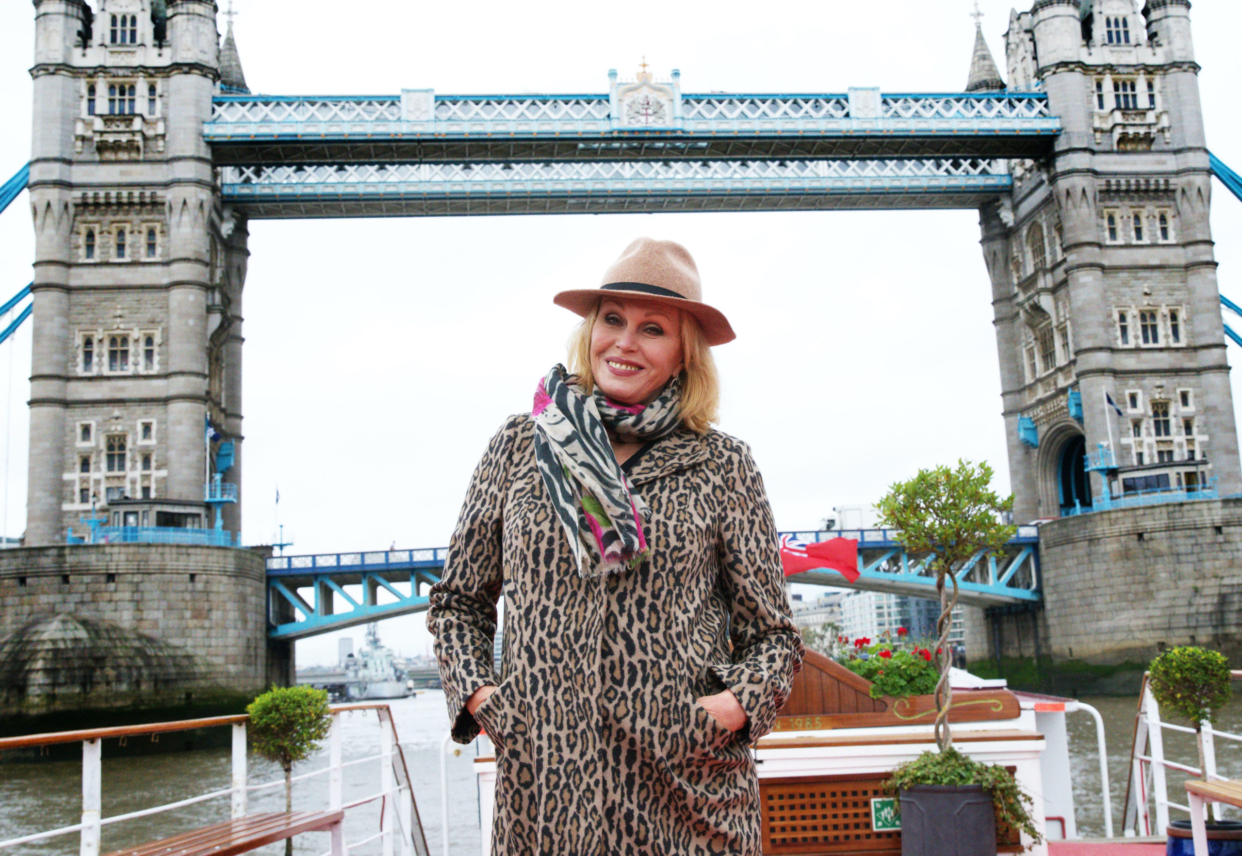 How did Joanna Lumley get famous