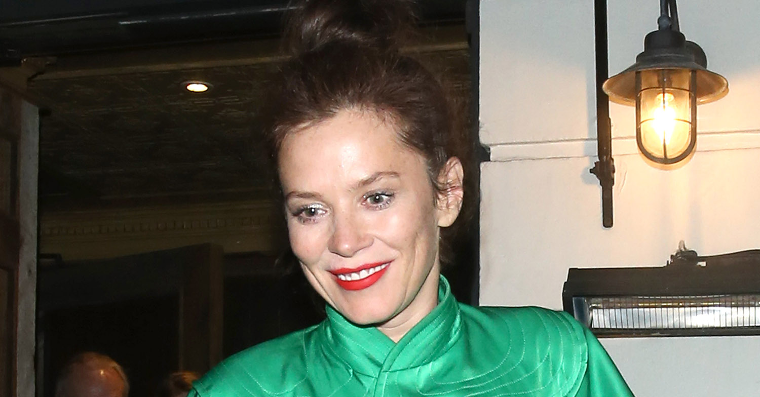 anna friel at showbiz event