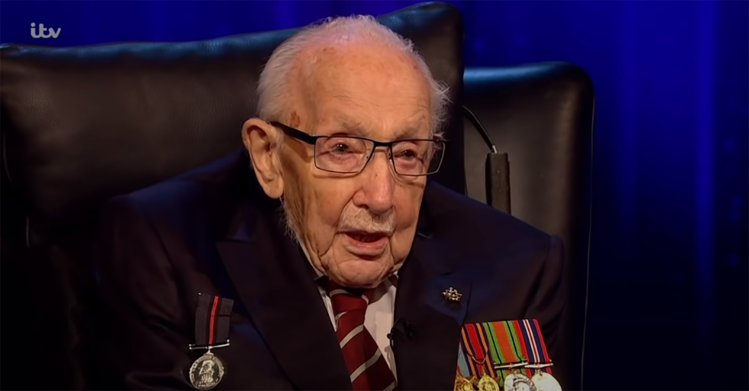 Captain Sir Tom Moore on Life Stories