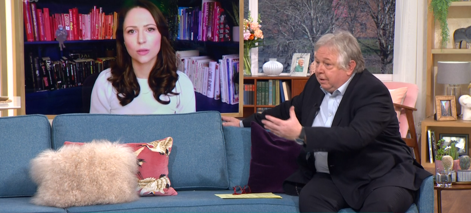 Nicola Thorp on This Morning