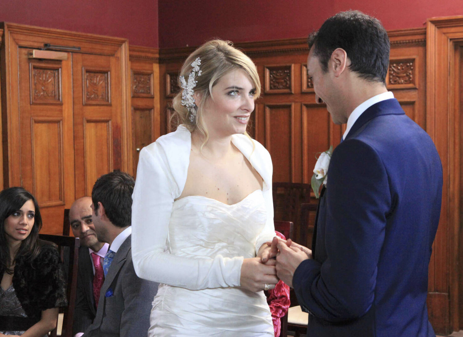 Charity Dingle married Jai Sharma in Emmerdale