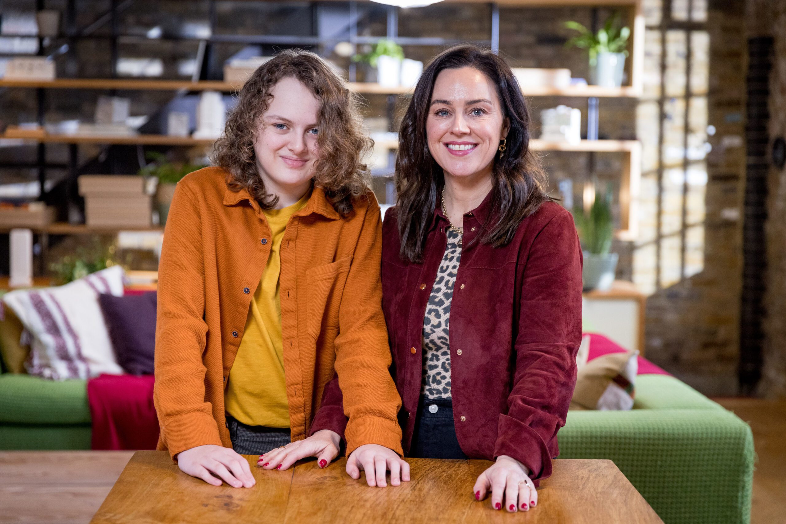 Jill Halfpenny and son Harvey on Your Home Made Perfect