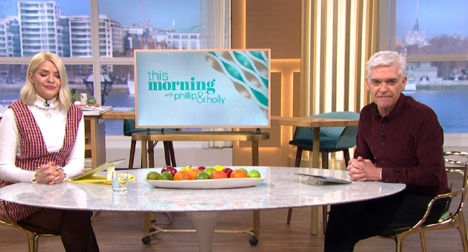 Holly and Phil on This Morning today