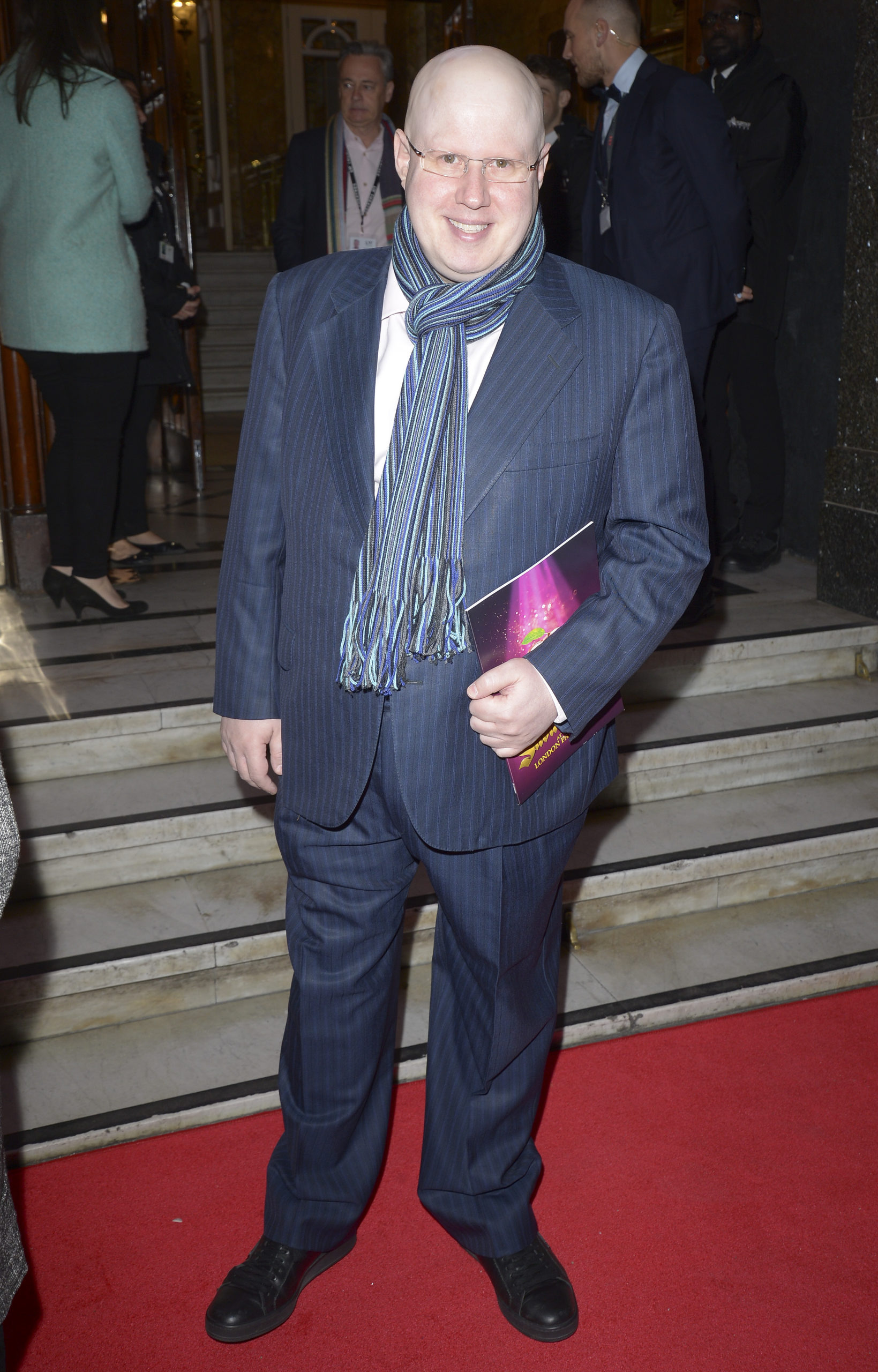 Matt Lucas grows a moustache for the first time