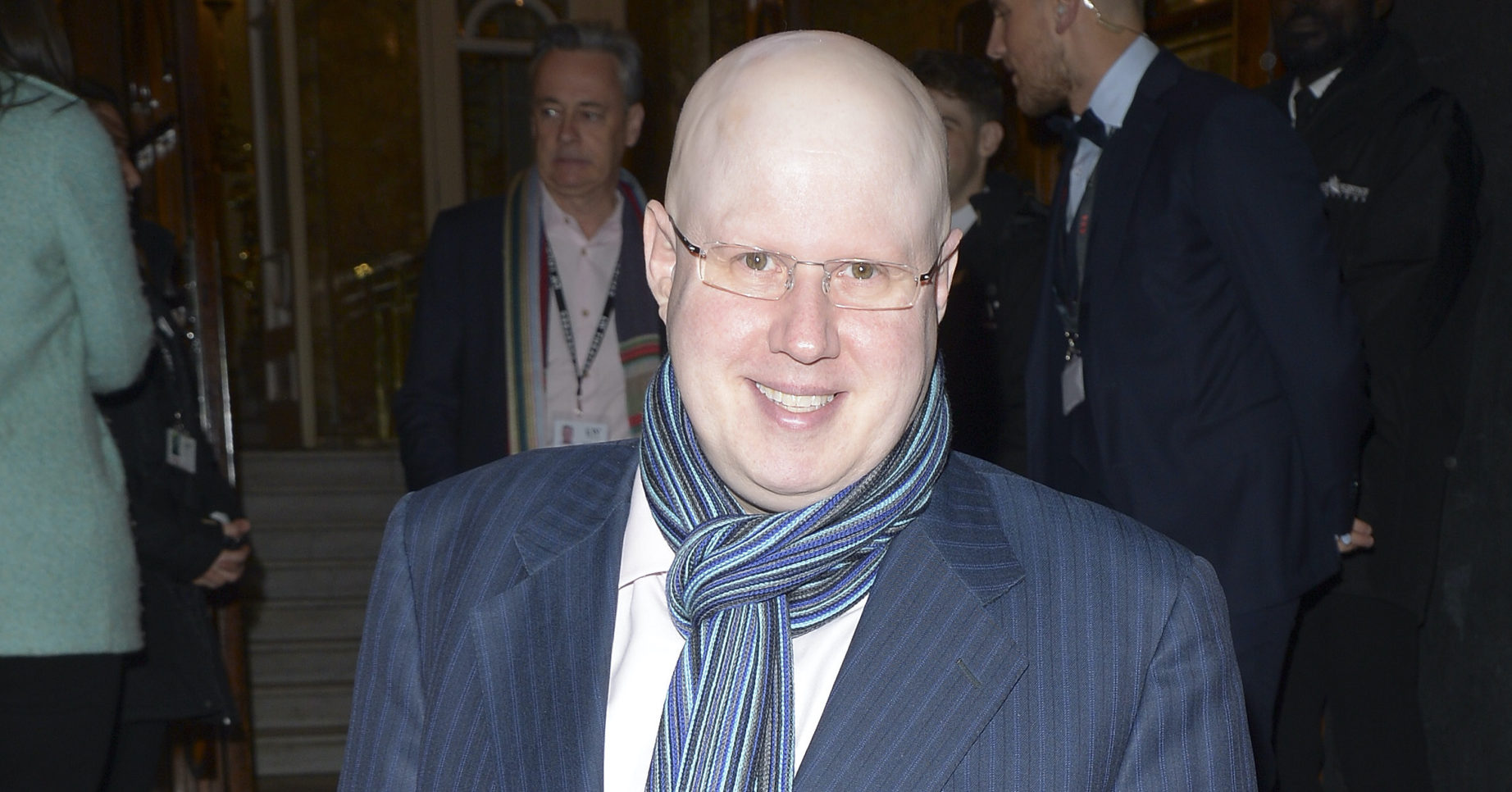 Matt Lucas grows a moustache for the first time