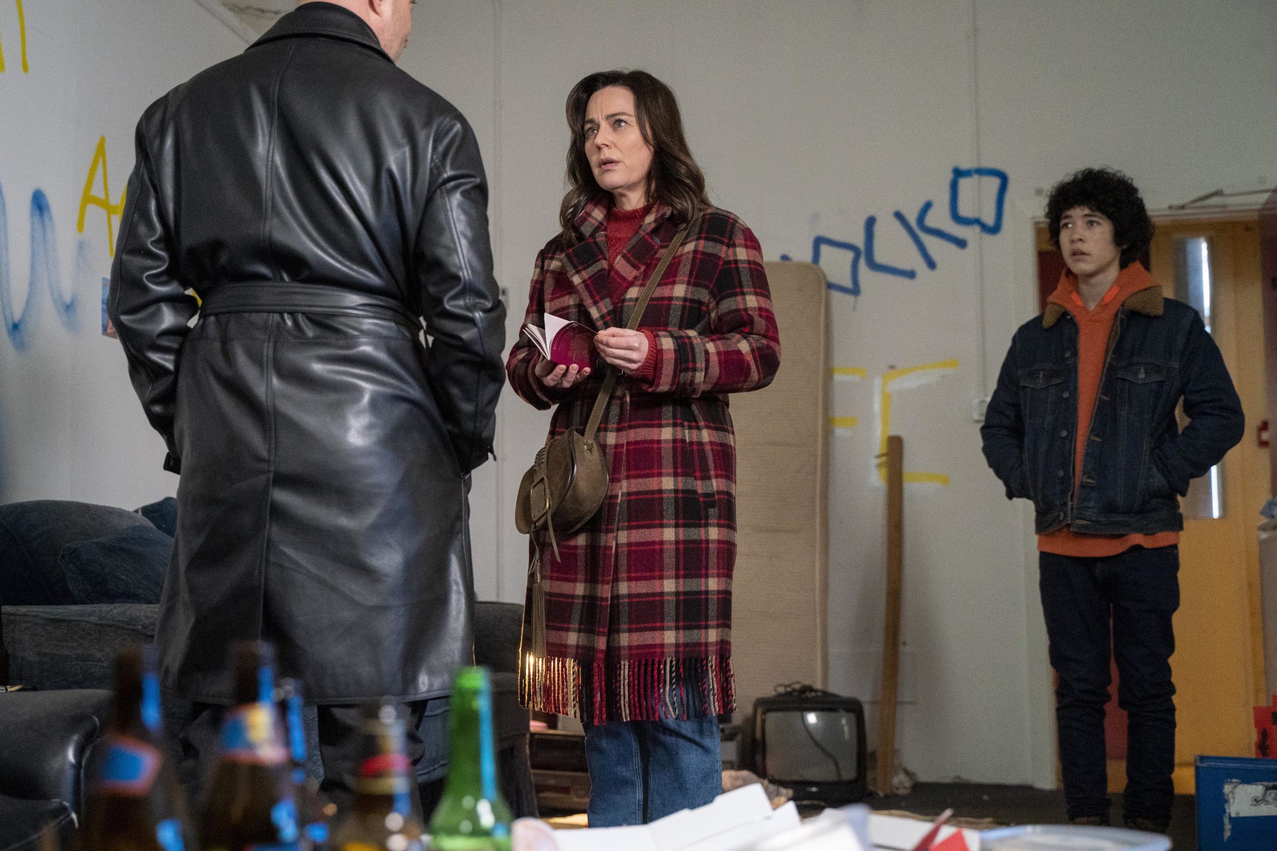 Jodie and Daniel in the Drowning series