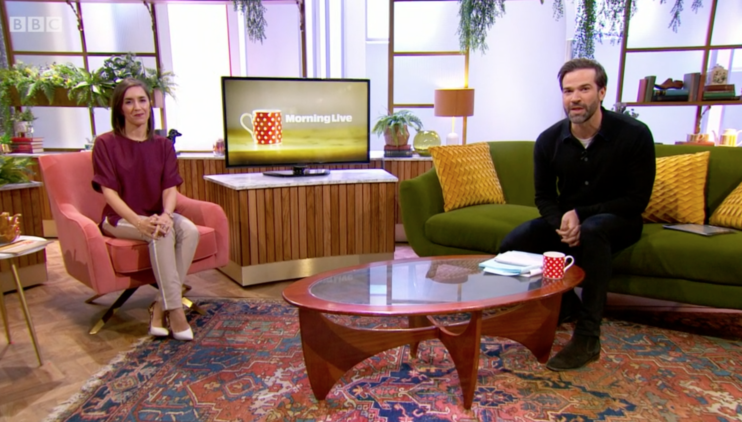 morning live with gethin and janette