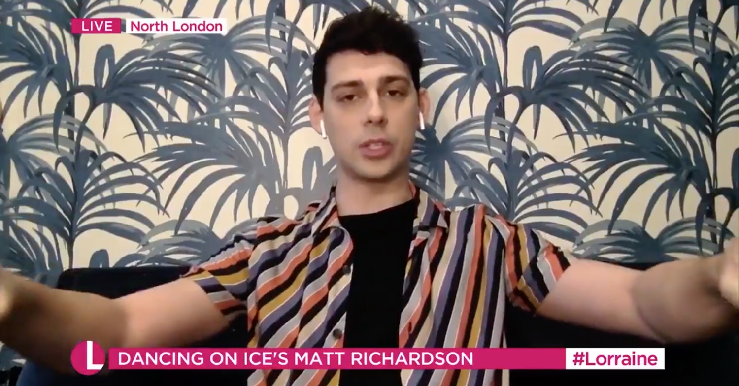 Dancing On Ice star Matt Richardson