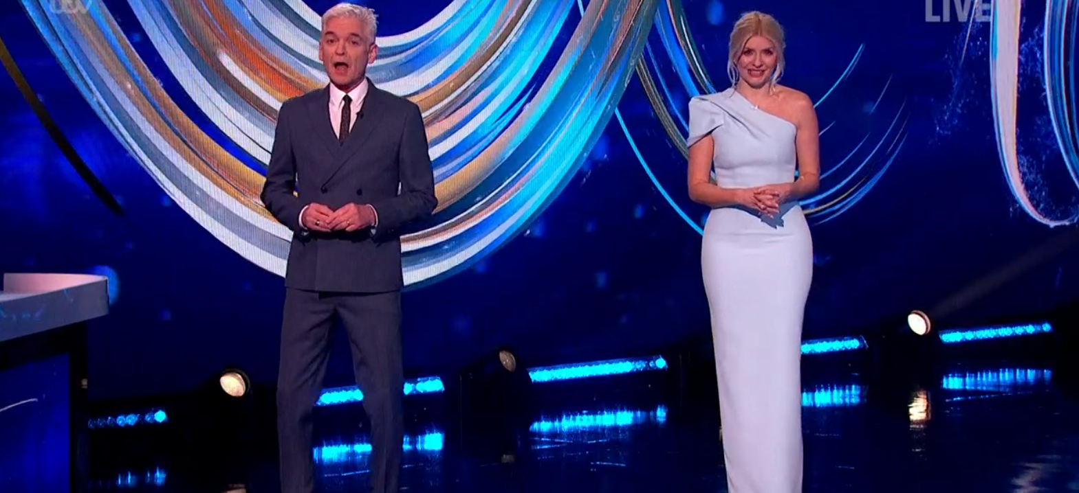 Holly Willoughby on Dancing On Ice