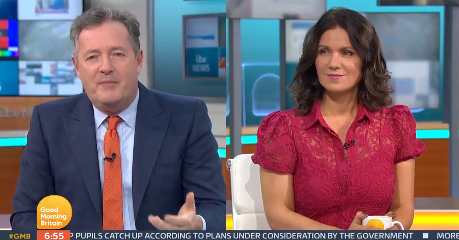 Susanna Reid on GMB