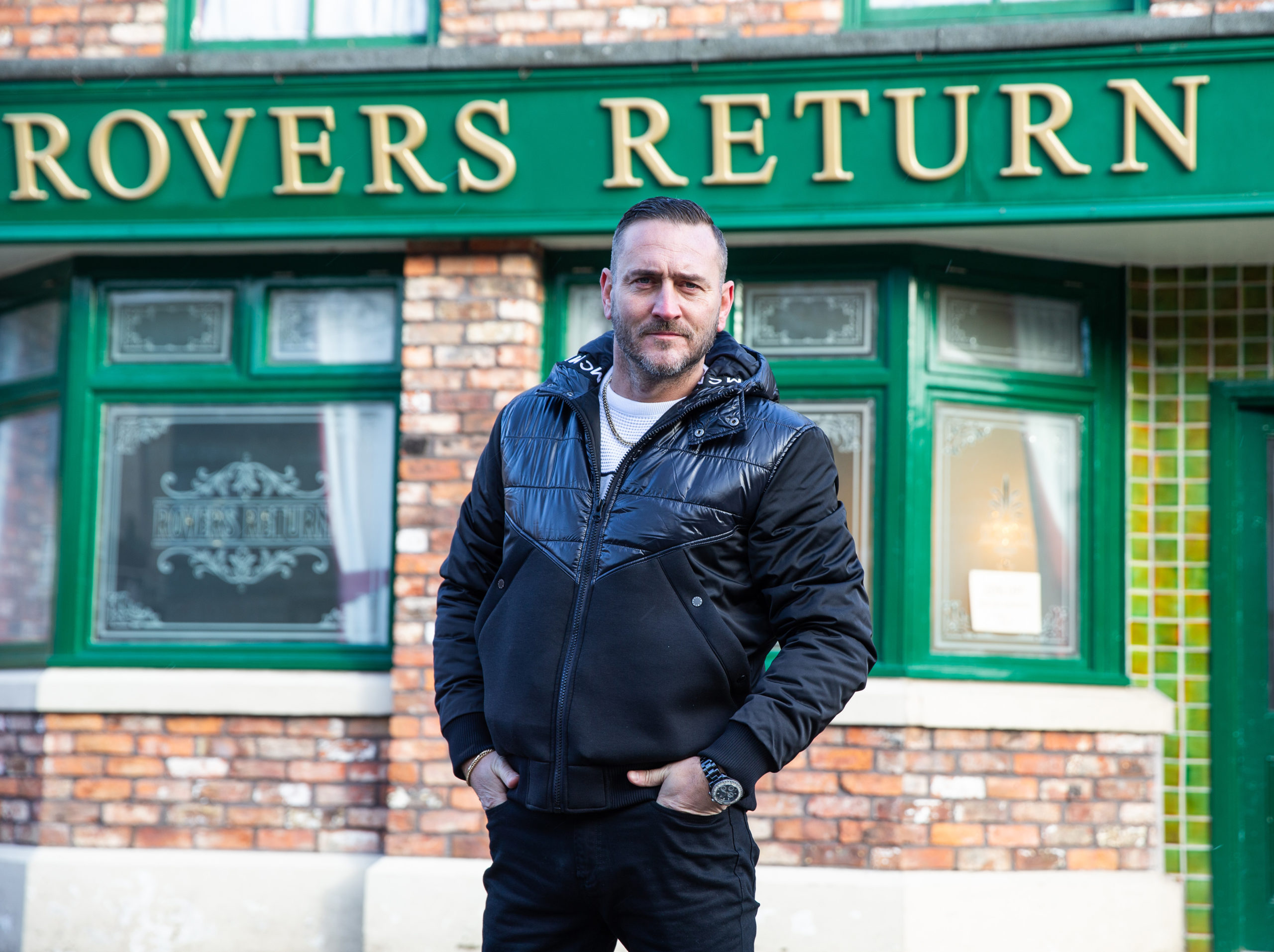 Will Mellor on Coronation Street as Harvey