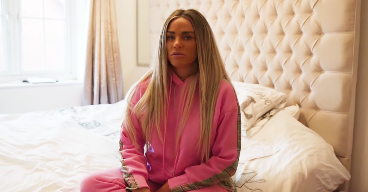 Katie in her bedroom