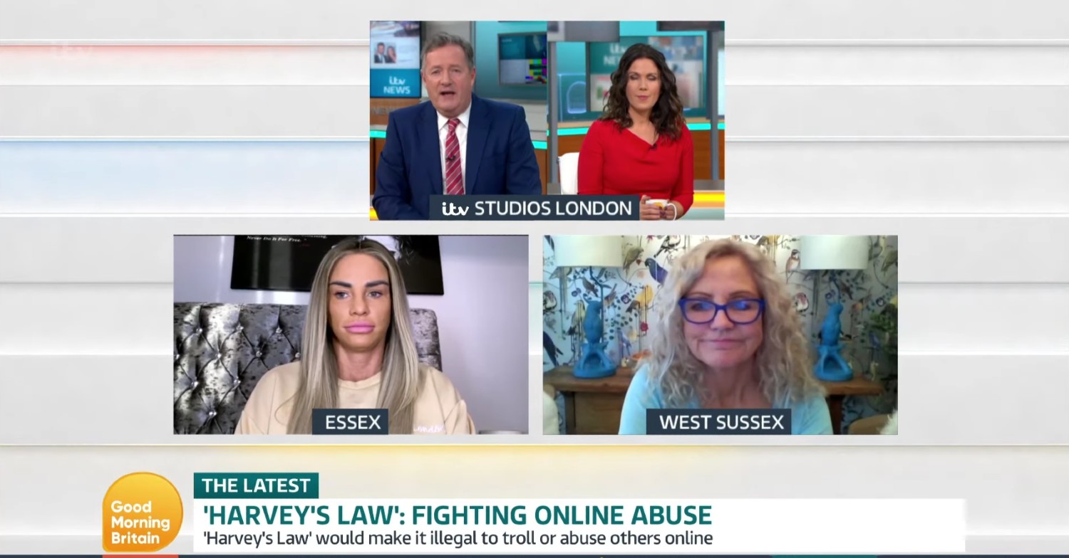 Katie and Amy on GMB 