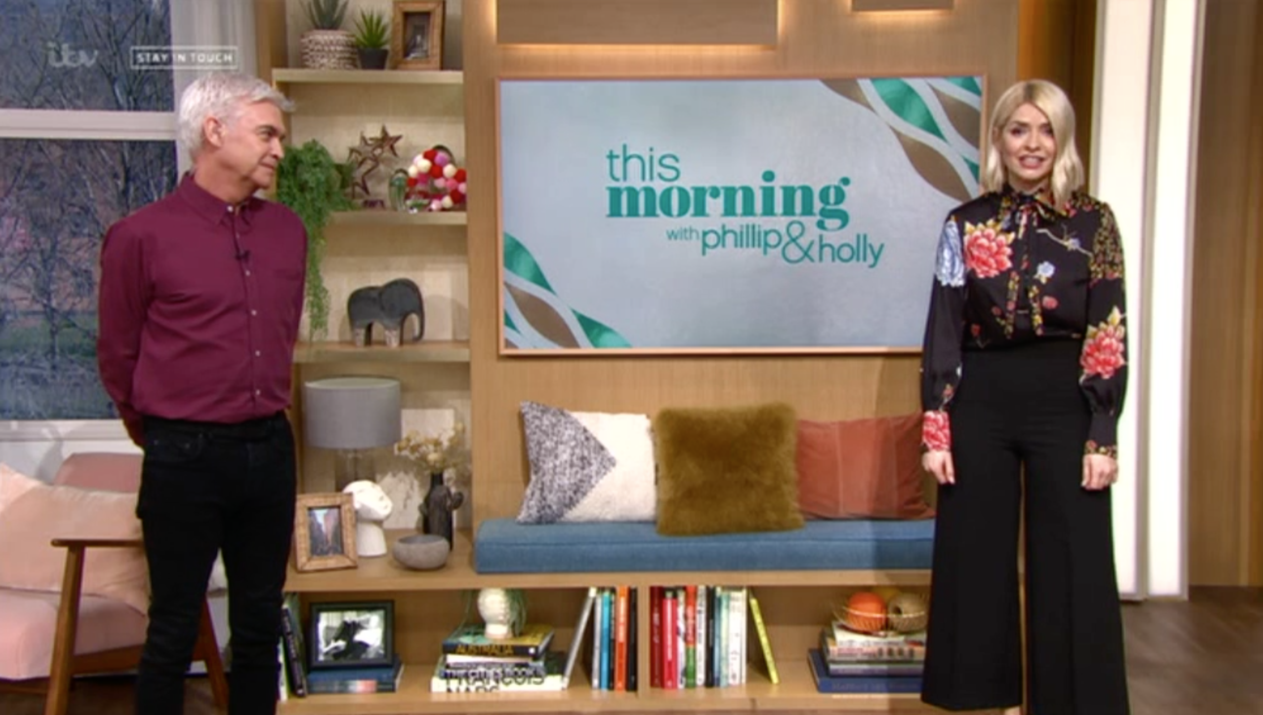 Holly and Phil on this morning