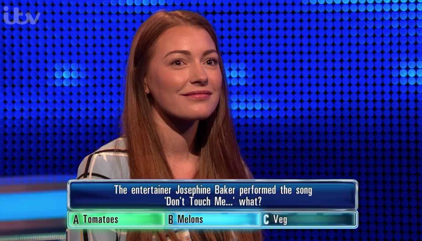 Kim on The Chase