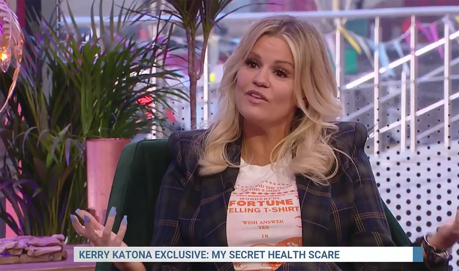 Kerry Katona on Steph's Packed Lunch