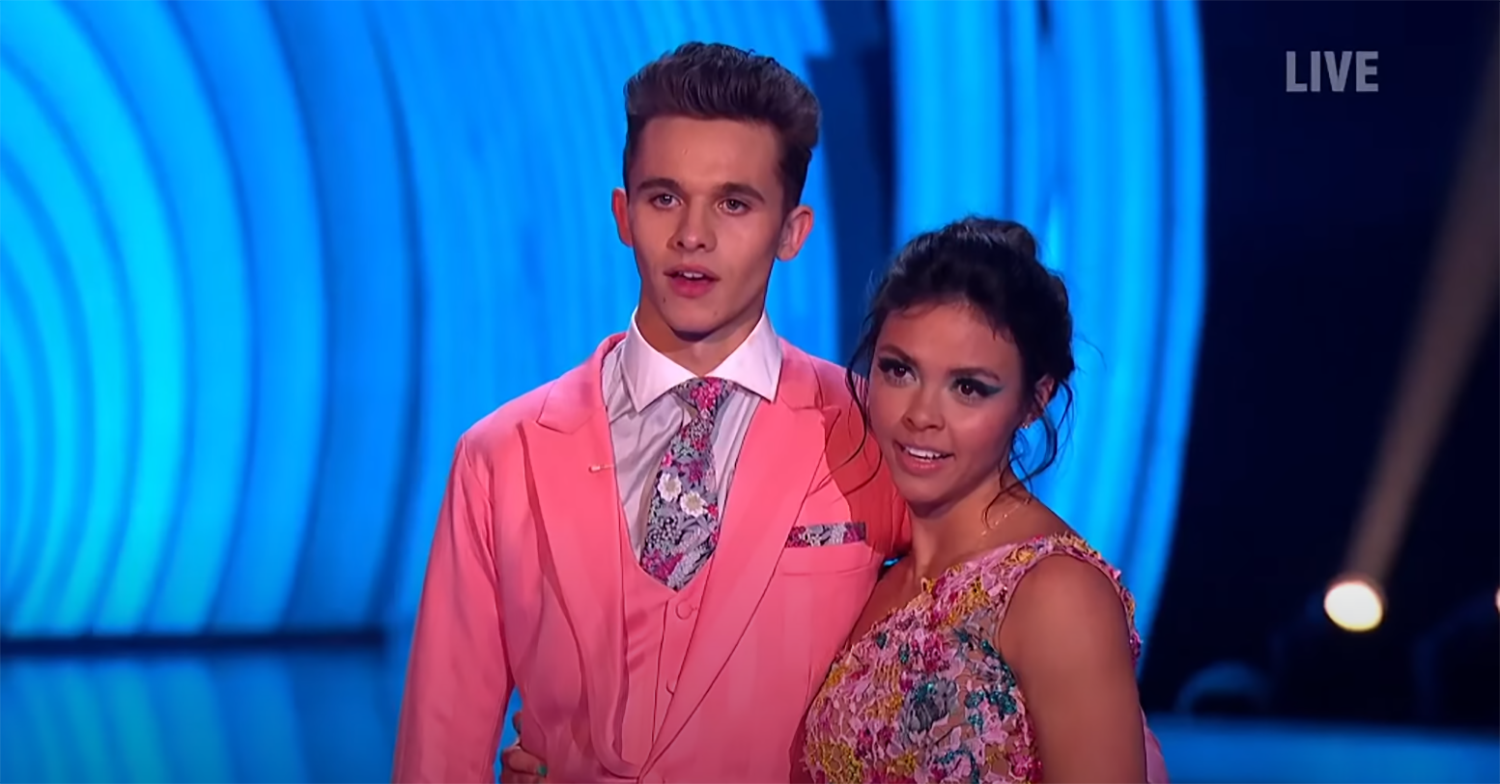 Dancing On Ice Joe-Warren Plant and Vanessa Bauer