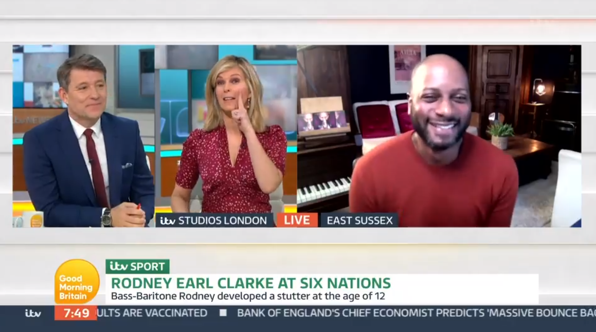 Kate Garraway on GMB