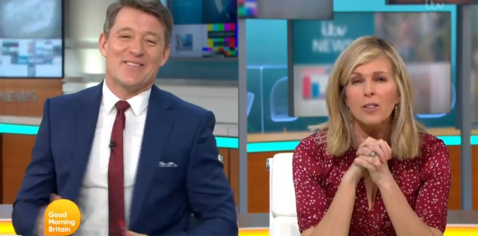 Ben Shephard and Kate Garraway on GMB