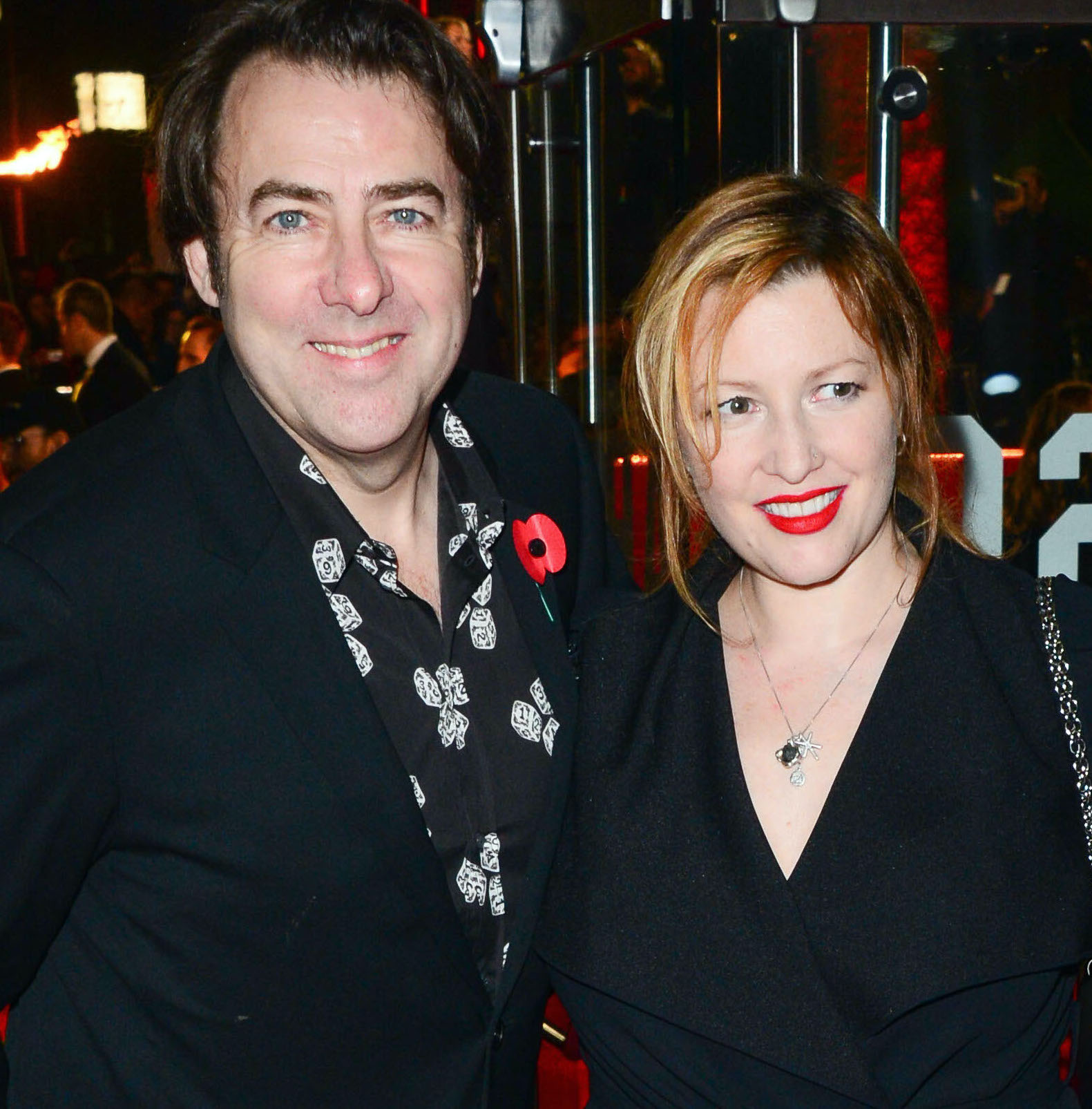 Jonathan Ross from The Masked Singer and his wife Jane