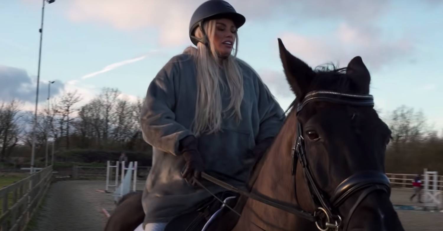 Katie Price believes horses help her cope mentally