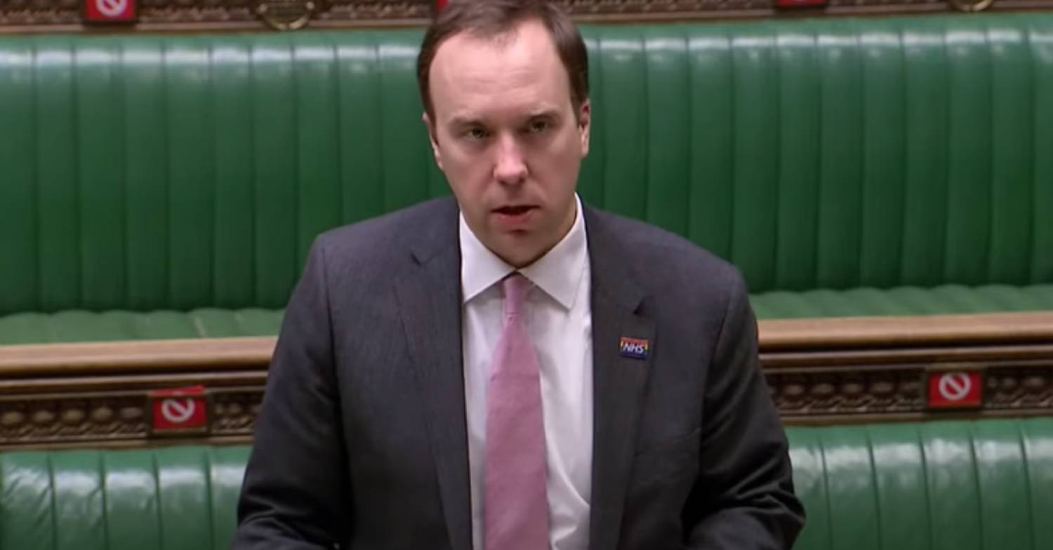 Latest on Matt Hancock