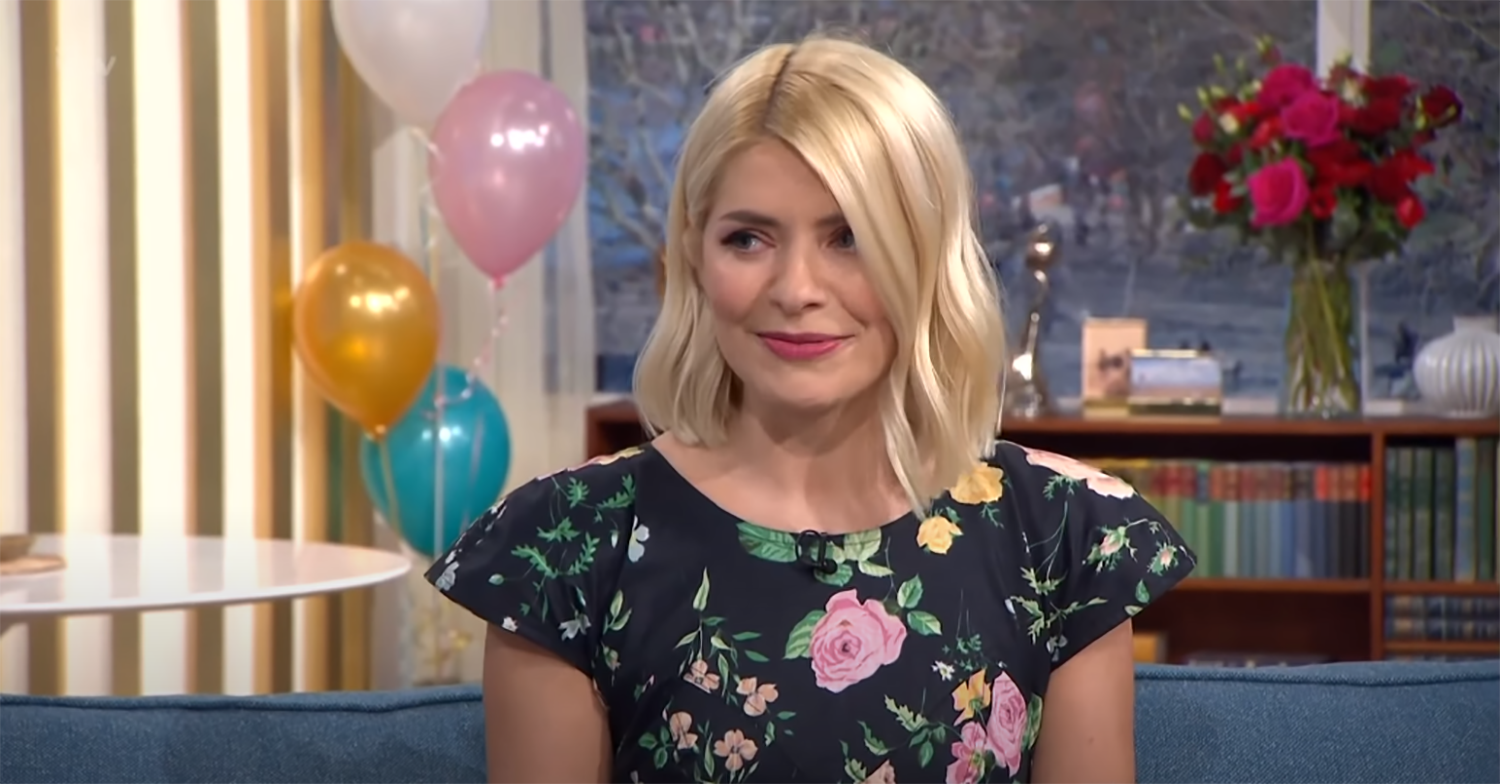 Holly Willoughby on This Morning