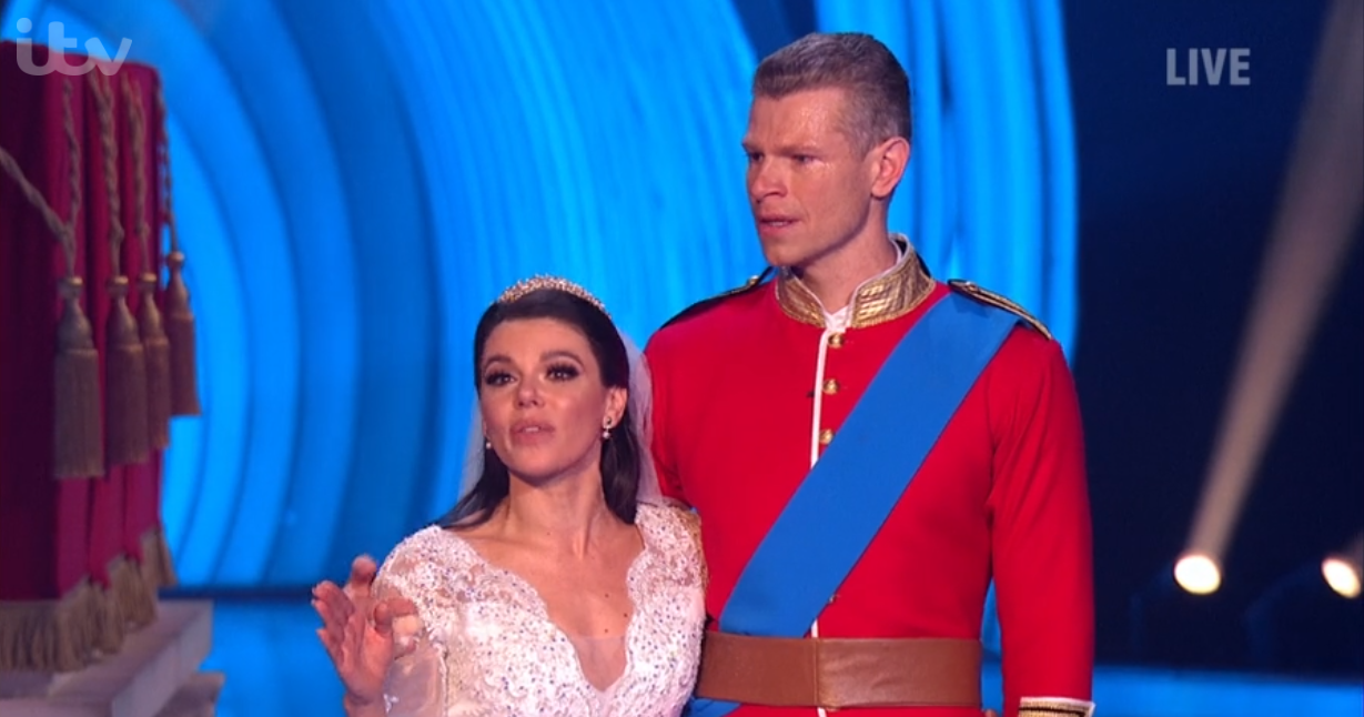 faye and hamish. dancing on ice news