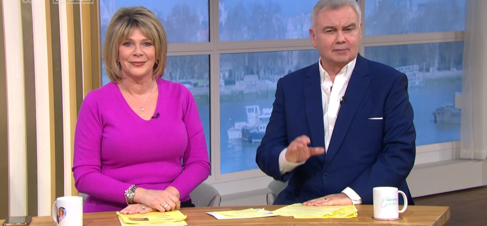 Ruth Langsford and Eamonn Holmes on This Morning