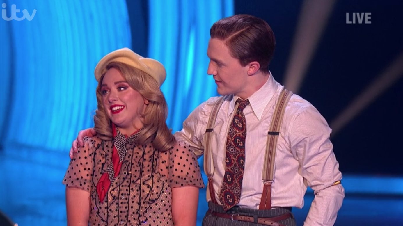 Amy Tinkler on Dancing On Ice